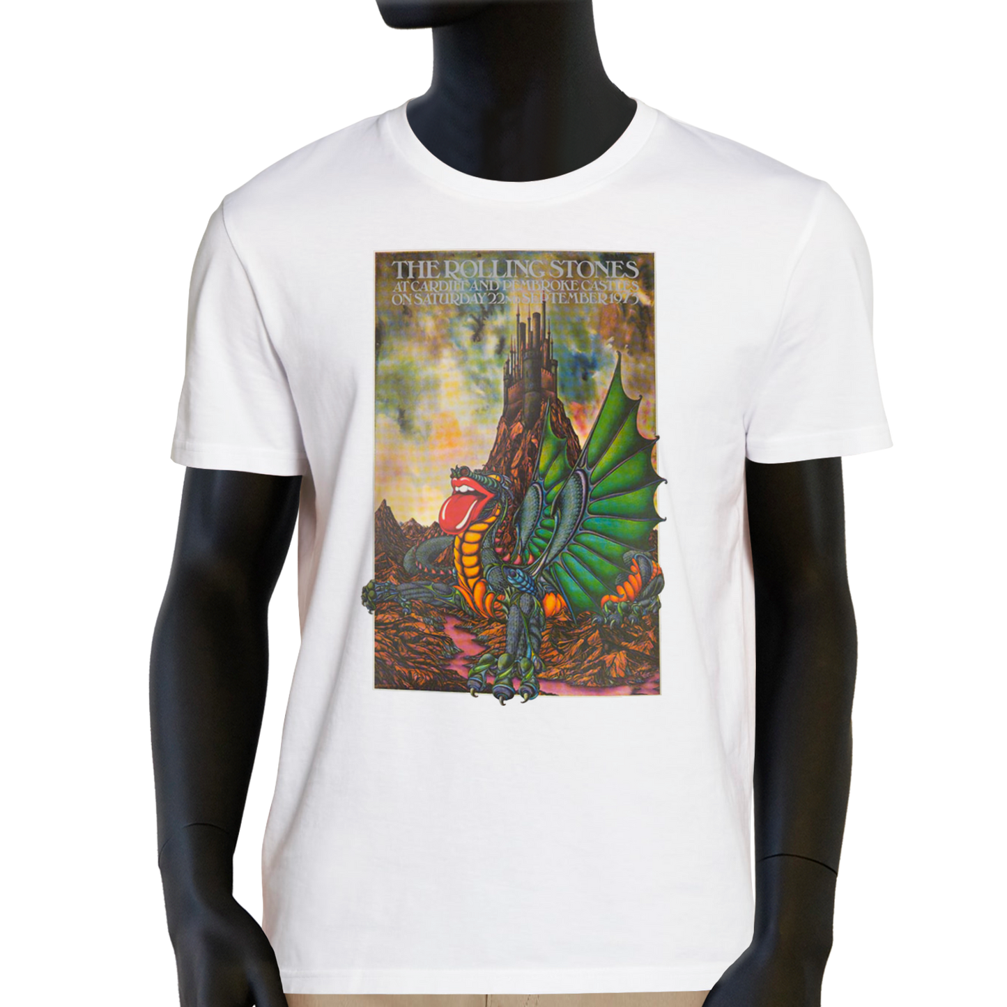 Rolling Stones Dragon White