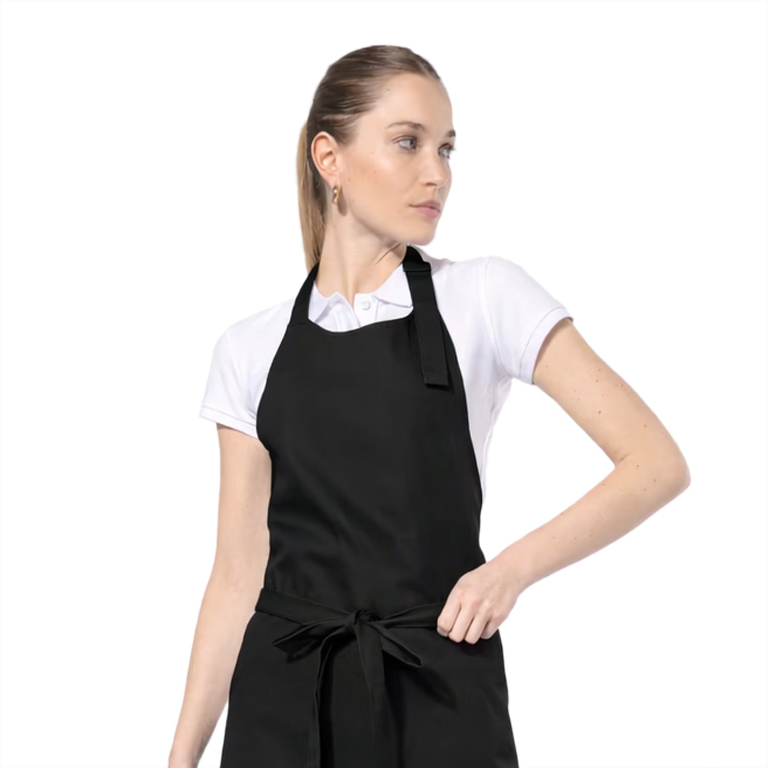 tablier coton avec poche personnalisable professionnel details