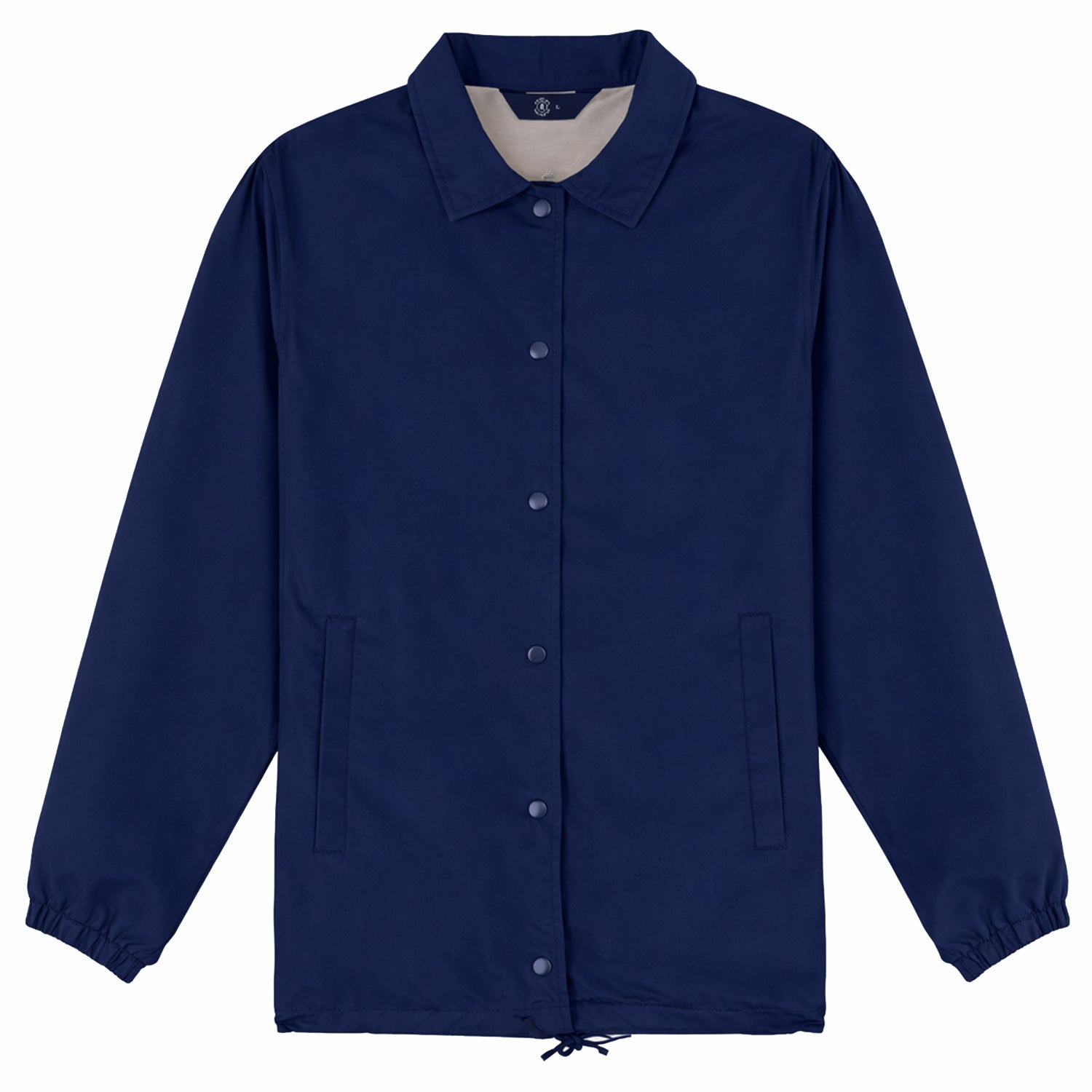 veste coupe vent unisexe polyester recycle personnalisable face