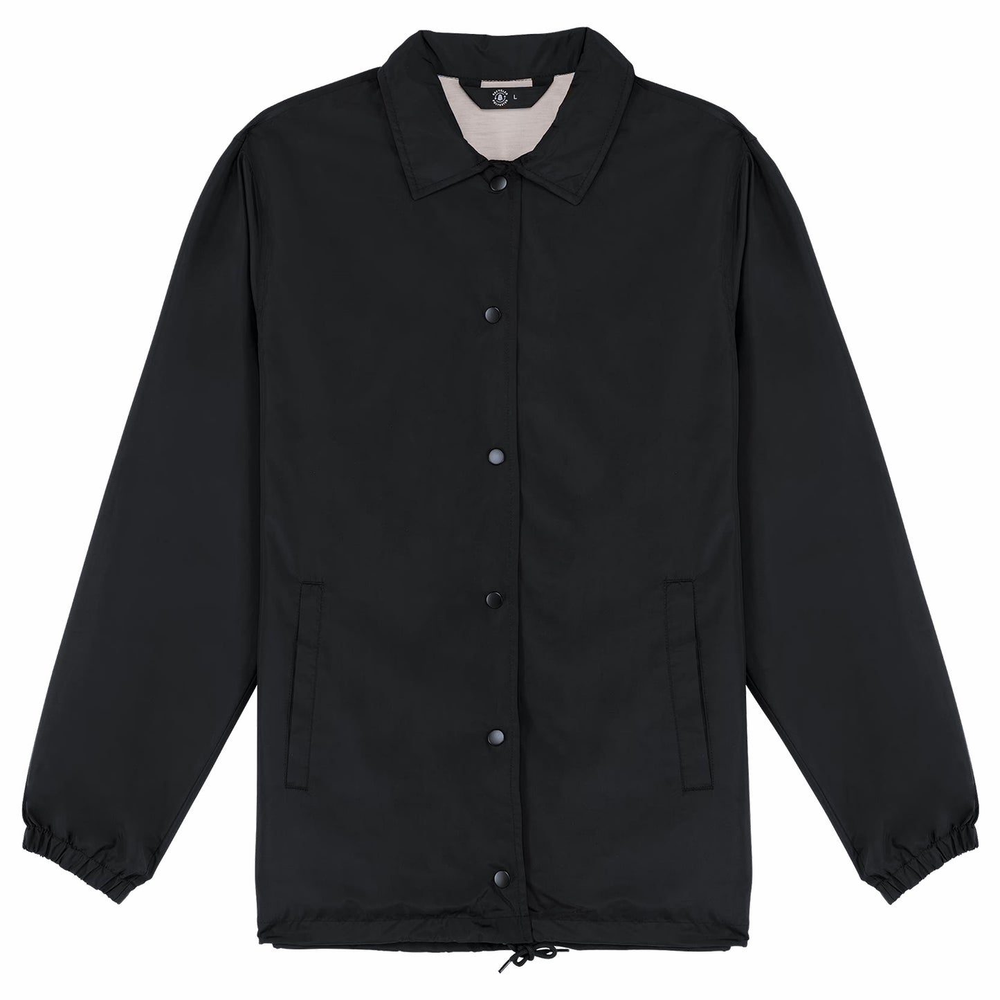 veste coupe vent unisexe polyester recycle personnalisable face