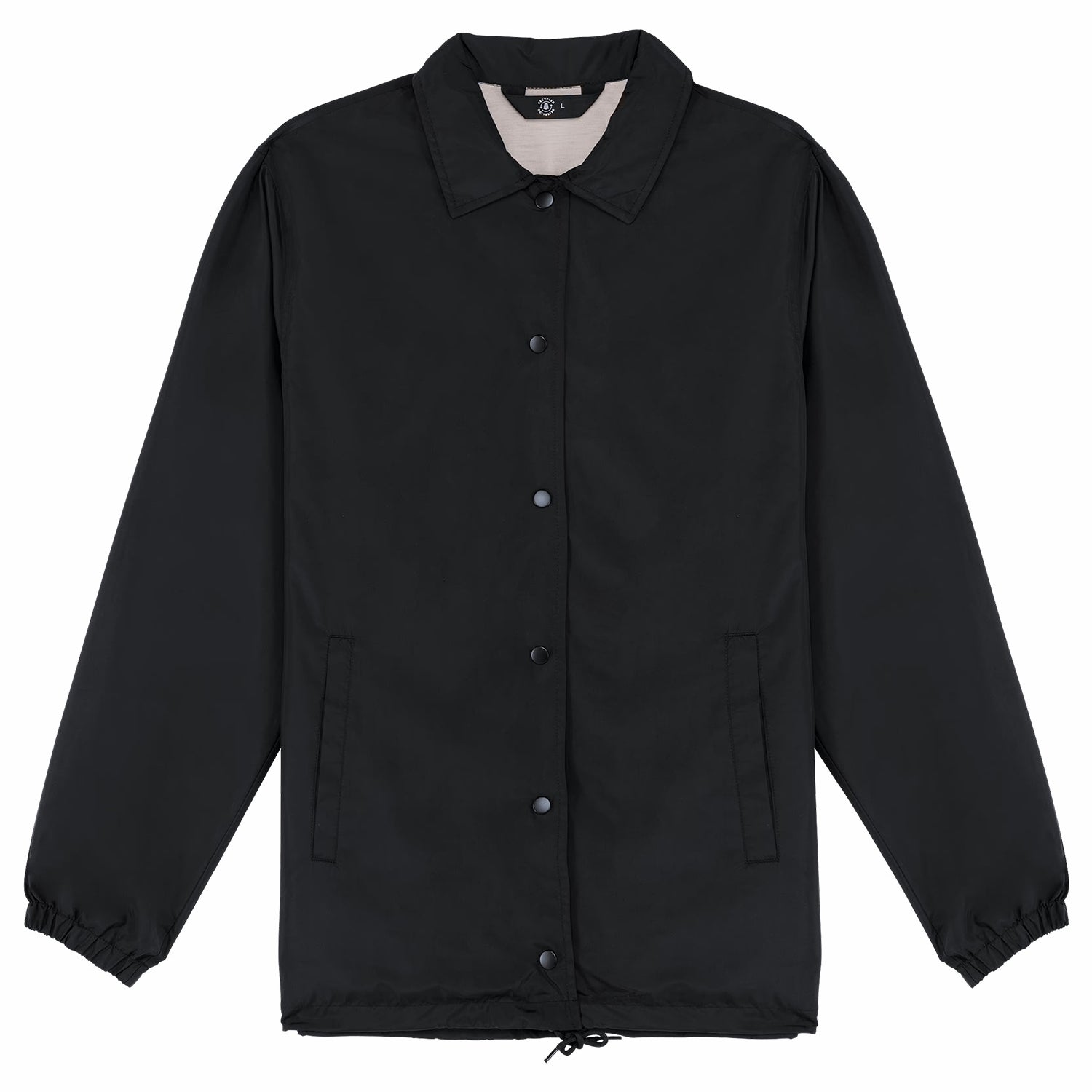 veste coupe vent unisexe polyester recycle personnalisable face