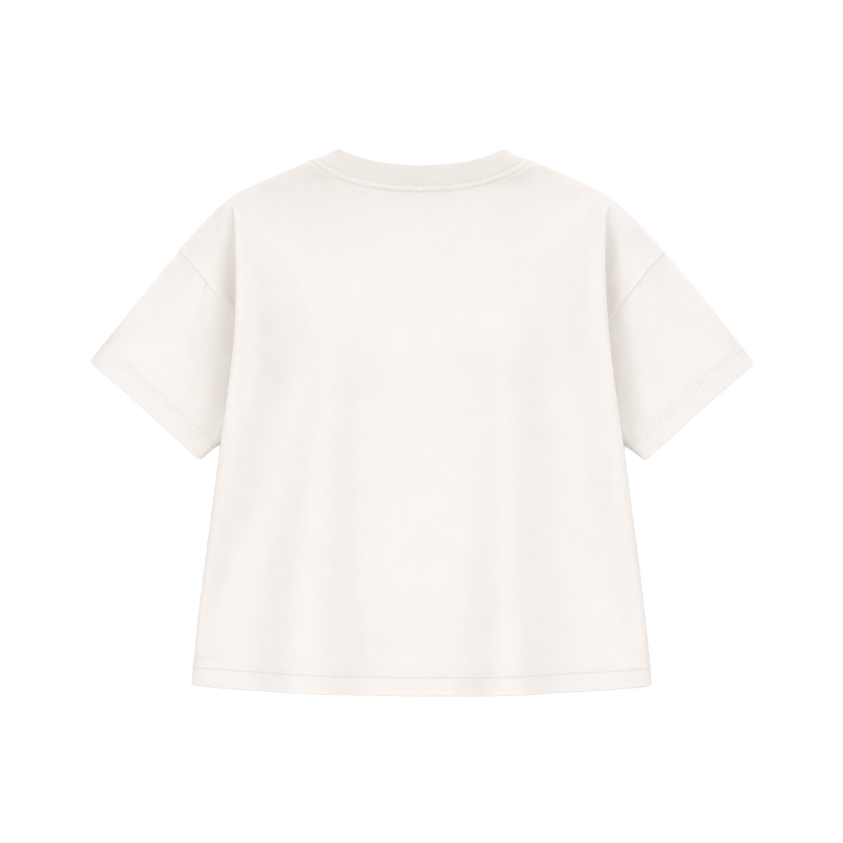 T-shirt Oversize Femme Écru | Personnalisable - PopArt