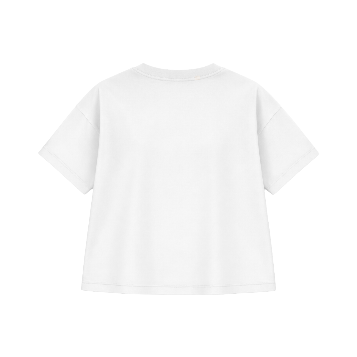 T-shirt Oversize Femme Blanc| Personnalisable - PopArt